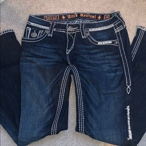 Rock Revival Flare Jeans